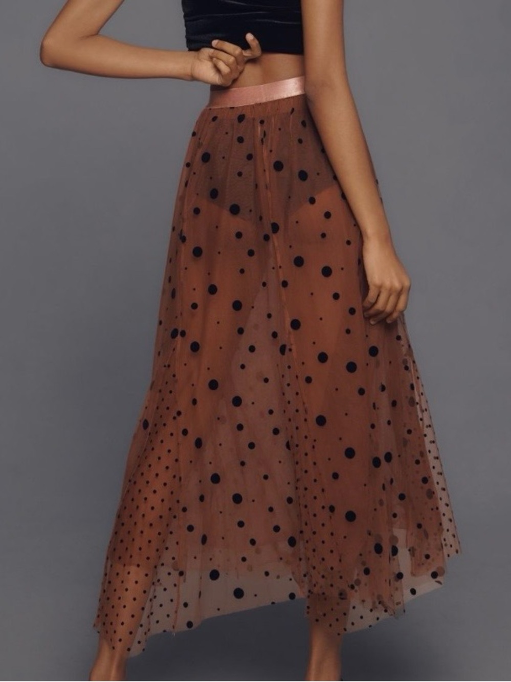 NWT Maeve Tulle Maxi Skirt - Picture 2 of 9